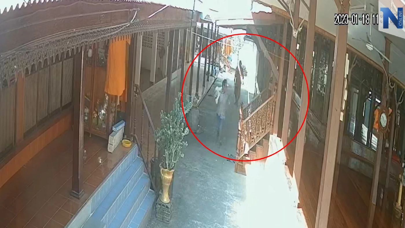 หลวงพ่อวัดดังชัยนาท คว้ามีดไล่ฟันสีกา สุดทนถูกหาเสพใบกระท่อม (มีคลิป)