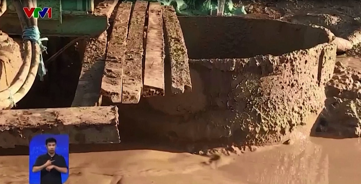 เวียดนามเตรียมกู้ร่างเด็กตกท่อ หลังเสียชีวิตแล้ว