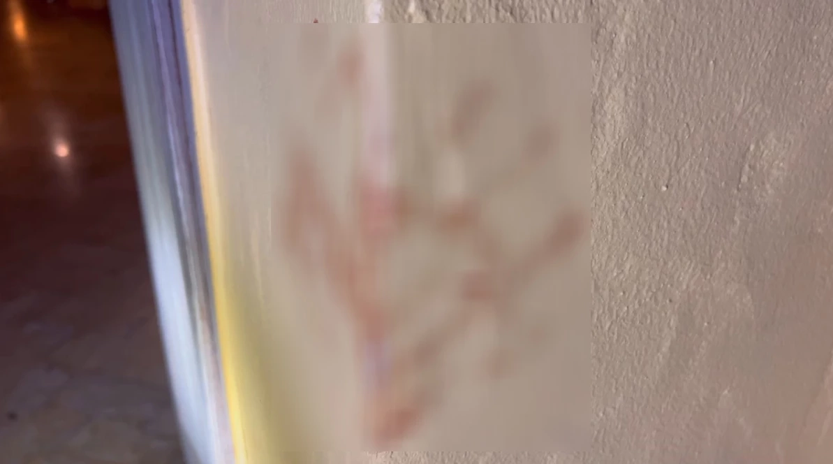 รอยเลือดผู้เสียชีวิต