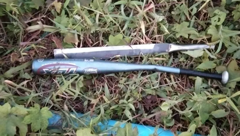 อาวุธของกลางที่ตกในที่เกิดเหตุ