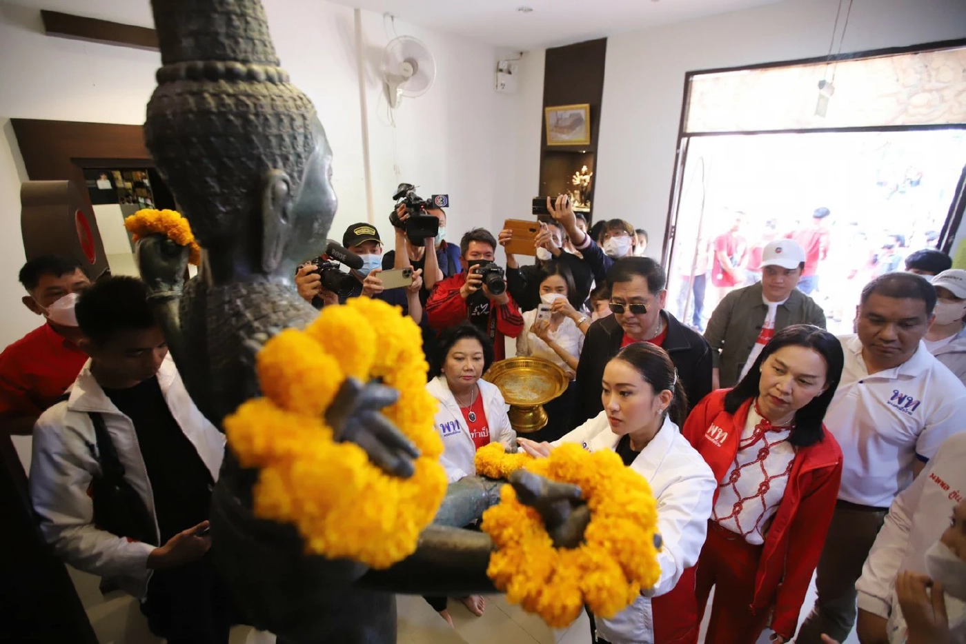 “อุ๊งอิ๊งค์ แพทองธาร” อ้อนคนราชบุรี เลือก “พรรคเพื่อไทย” ยกจังหวัด 