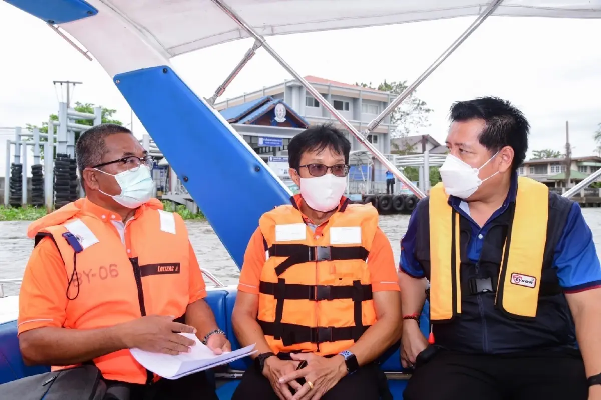 MEA ลงพื้นที่สำรวจร่วมกับสำนักงานเจ้าท่าภูมิภาคสาขานนทบุรี ในโครงการ “ท่าเรือสว่างไสว ประชาปลอดภัย ใส่ใจสิ่งแวดล้อม” 