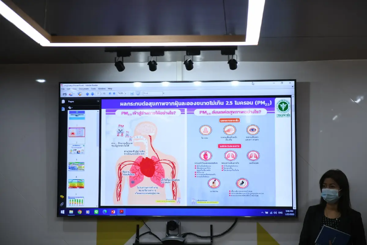พรุ่งนี้! เตรียมรับมือฝุ่น PM 2.5 กทม.บูรณาการหน่วยงานร่วมตั้งรับ