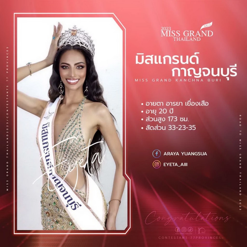 สุดปลื้ม "มิสแกรนด์กาญจนบุรี" นำเงินรางวัล จ่ายค่าเทอมที่ค้างนานร่วม 3 ปี 