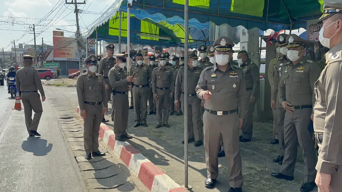 ผบ.ตร. ลุย ภ.5 ปลื้มอุบัติเหตุวันส่งท้ายปีลดลง สั่งเตรียมรับคนเดินทางกลับ