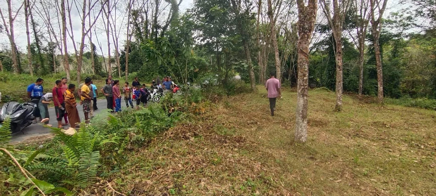 บริเวณจุดเกิดเหตุ