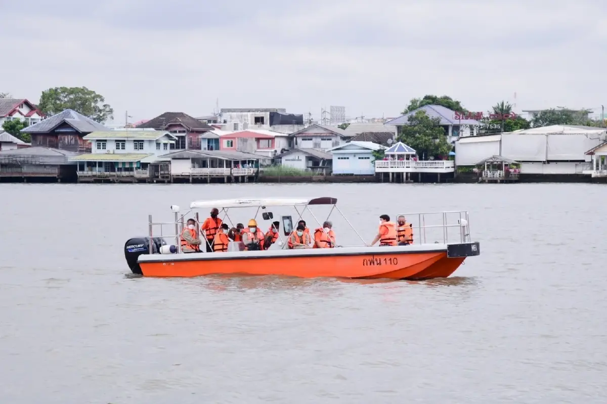 MEA ลงพื้นที่สำรวจร่วมกับสำนักงานเจ้าท่าภูมิภาคสาขานนทบุรี ในโครงการ “ท่าเรือสว่างไสว ประชาปลอดภัย ใส่ใจสิ่งแวดล้อม” 
