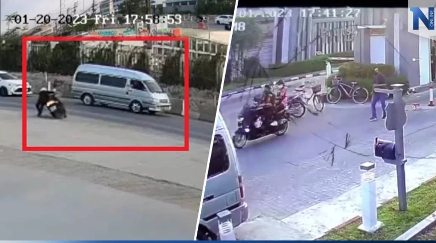 มอบตัวแล้ว โชว์เฟอร์รถตู้ นร. ยิงวิน จยย. หัวร้อน พร้อมเปิดชนวนเหตุชำระแค้น