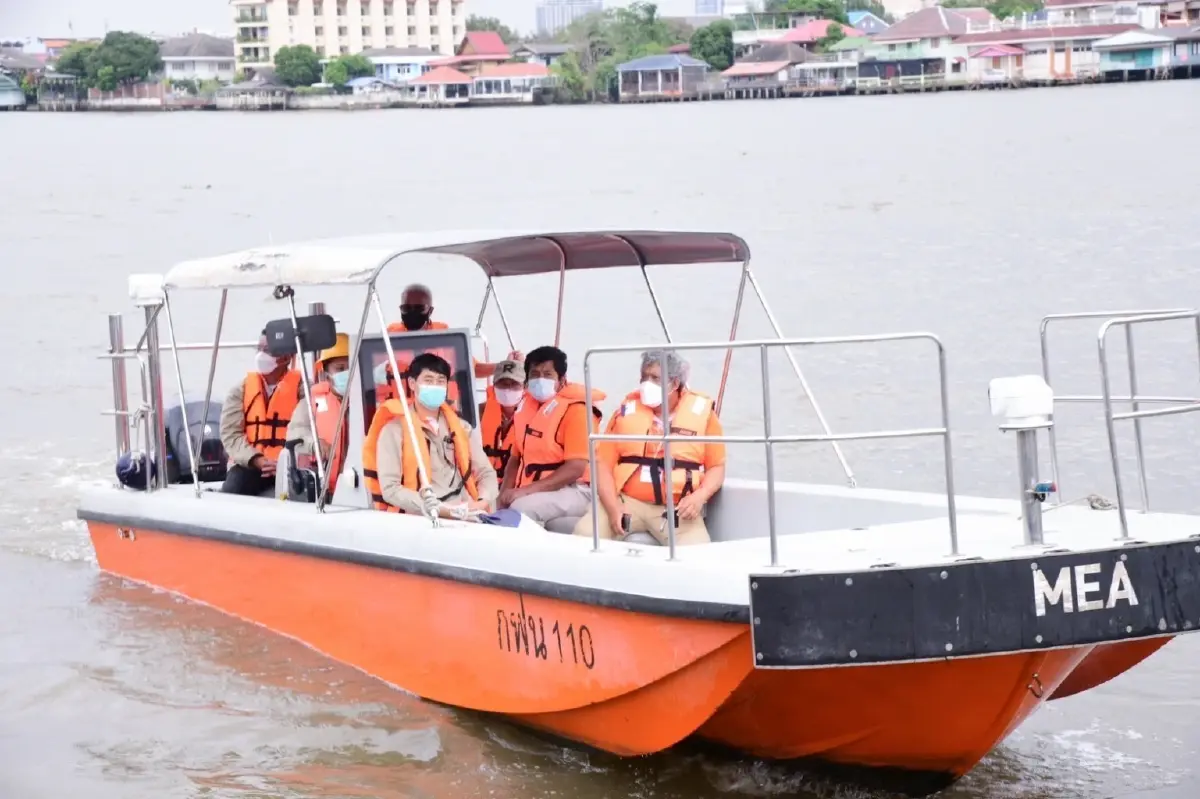 MEA ลงพื้นที่สำรวจร่วมกับสำนักงานเจ้าท่าภูมิภาคสาขานนทบุรี ในโครงการ “ท่าเรือสว่างไสว ประชาปลอดภัย ใส่ใจสิ่งแวดล้อม” 