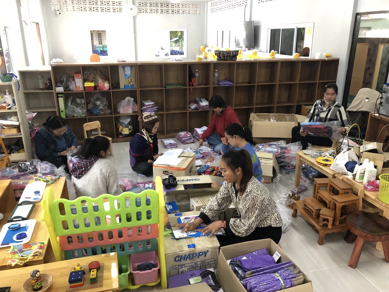 ศูนย์เด็กเล็กชั่วคราว อบต.อุทัยสวรรค์ พร้อมแล้ว เปิดการสอน 4 ม.ค. นี้