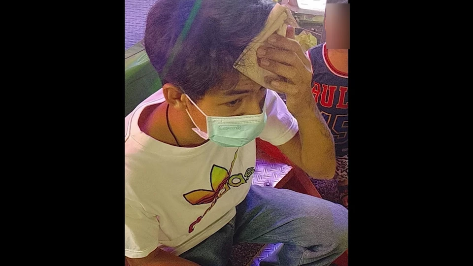 นายสุทธิวัจน์ หรือแม๊ค เครือพิมาย ที่ถูกประตูชิงช้าสวรรค์ร่วงใส่