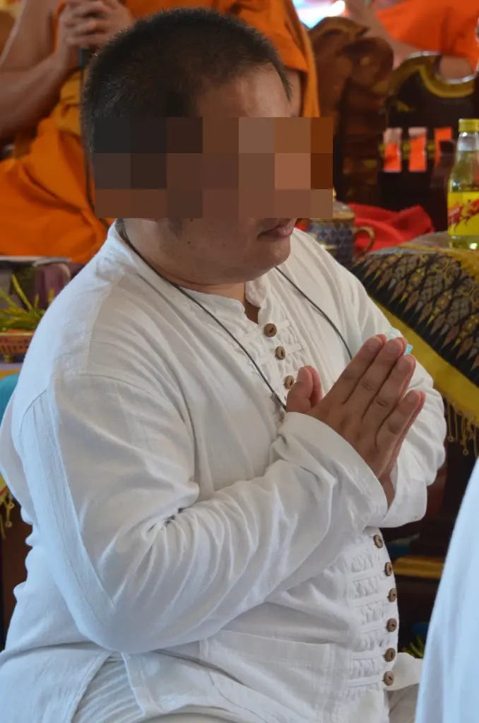 นายเฉลิมเกียรติ (สงวนนามสกุล) อดีตพระลูกวัด ซึ่งเคยดูแล "พระใบฎีกายุทธนา จิตสังวโร" หรือ "ครูบาเซน"