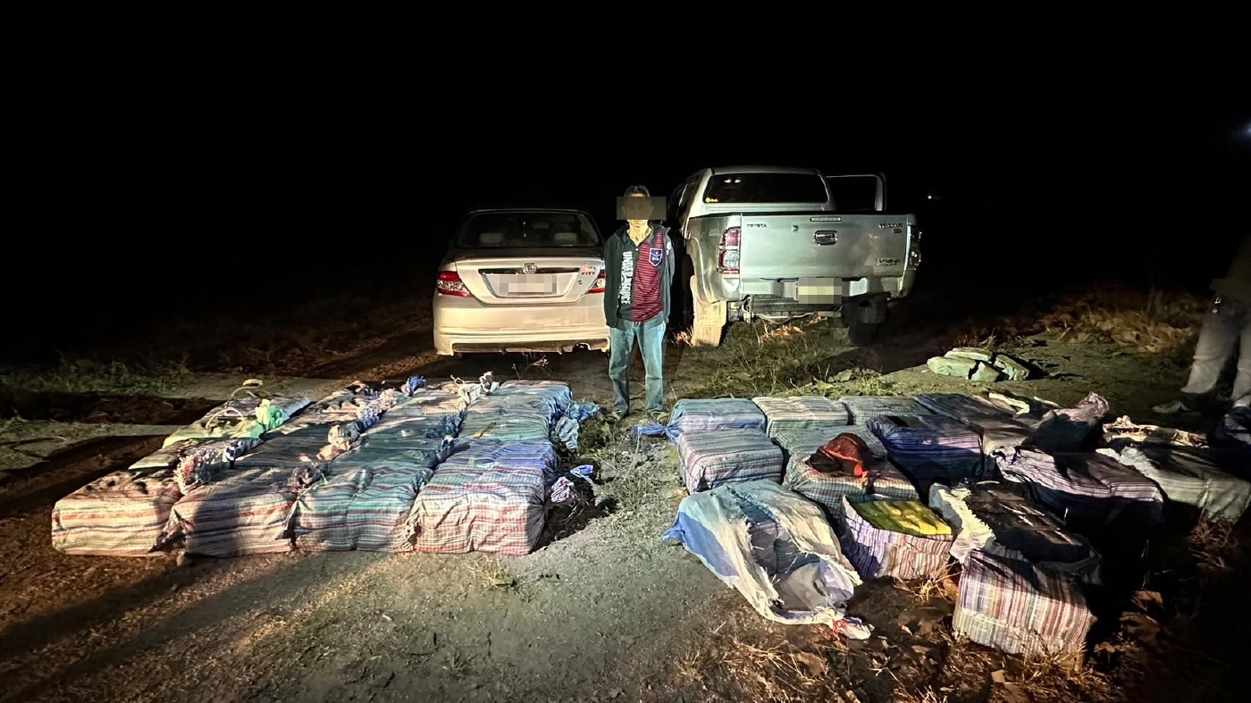 ตำรวจ ปส. สกัดจับยาบ้า ชายแดน เทิง - เชียงคำ ได้ของกลางกว่า 7 ล้านเม็ด