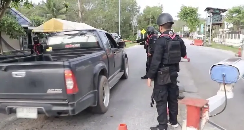 เช้าวันนี้ (1 ม.ค.) เจ้าหน้าที่เข้มงวดการเข้าออกพื้นที่