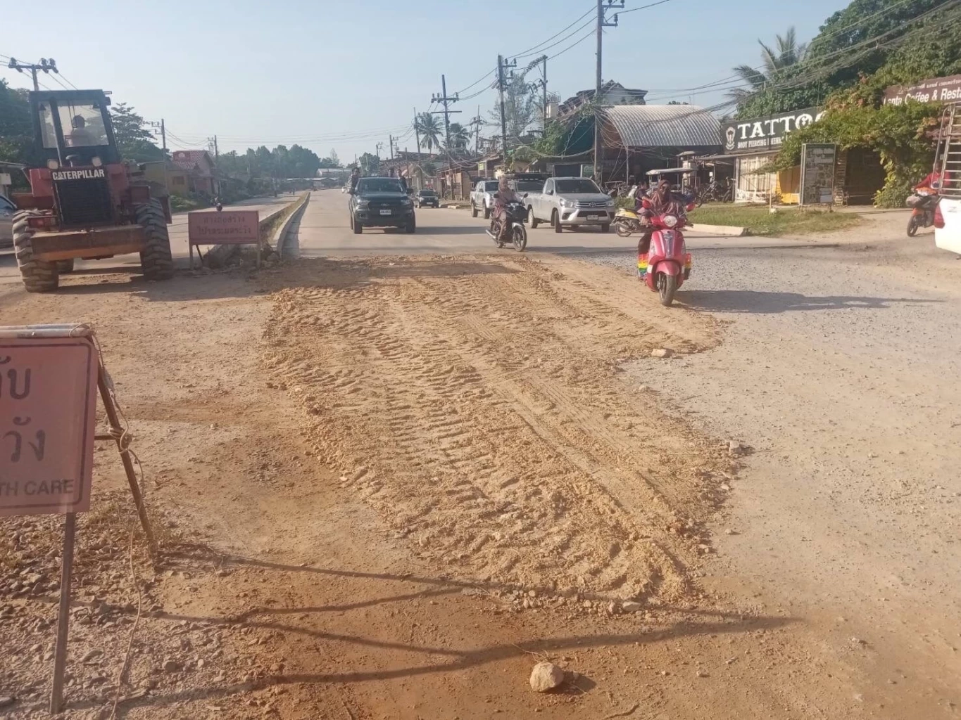 โยธาฯ แจงก่อสร้างถนนเกาะลันตาล่าช้า เหตุติดปัญหาเคลียร์พื้นที่และโควิด