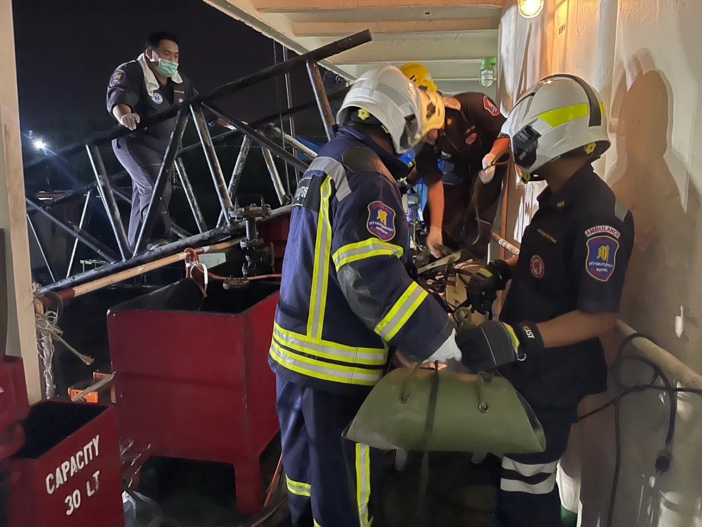 ยืนยันไม่มีผู้ตกค้างบนเรือ