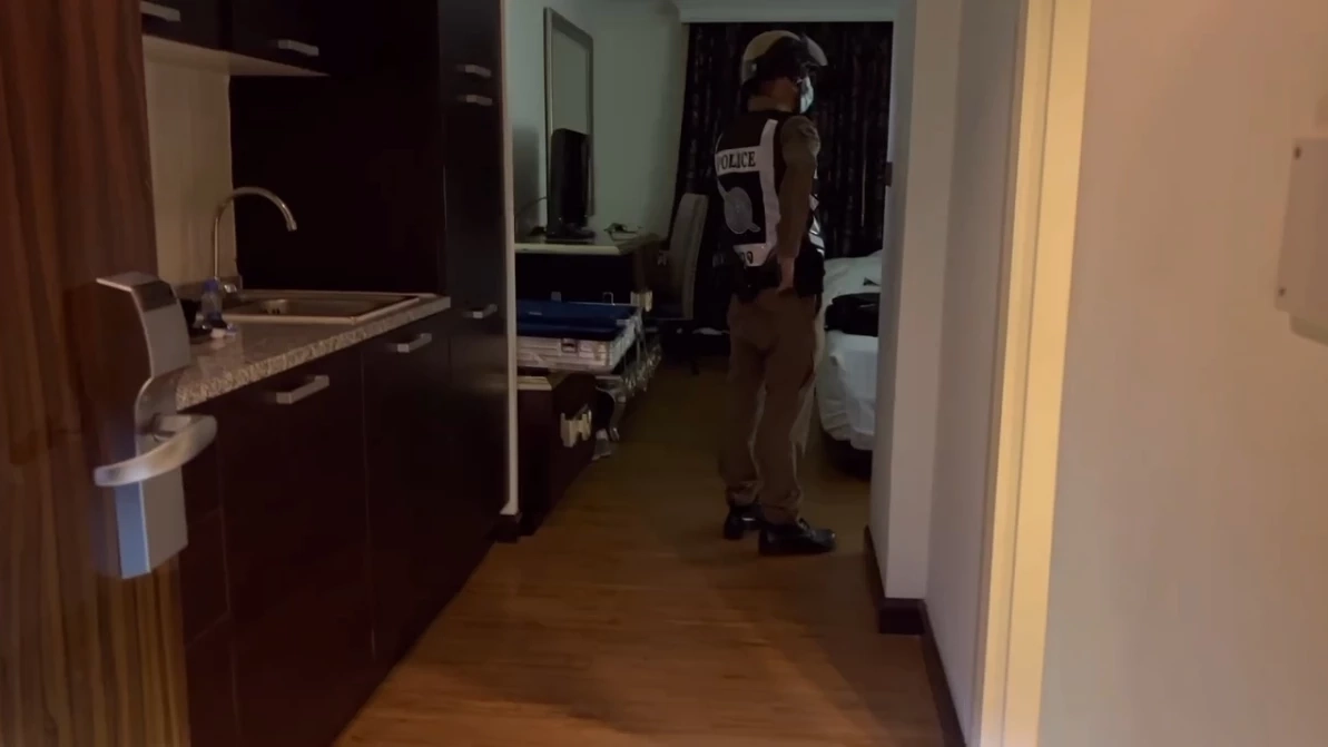 ภายในห้องผู้เสียชีวิต