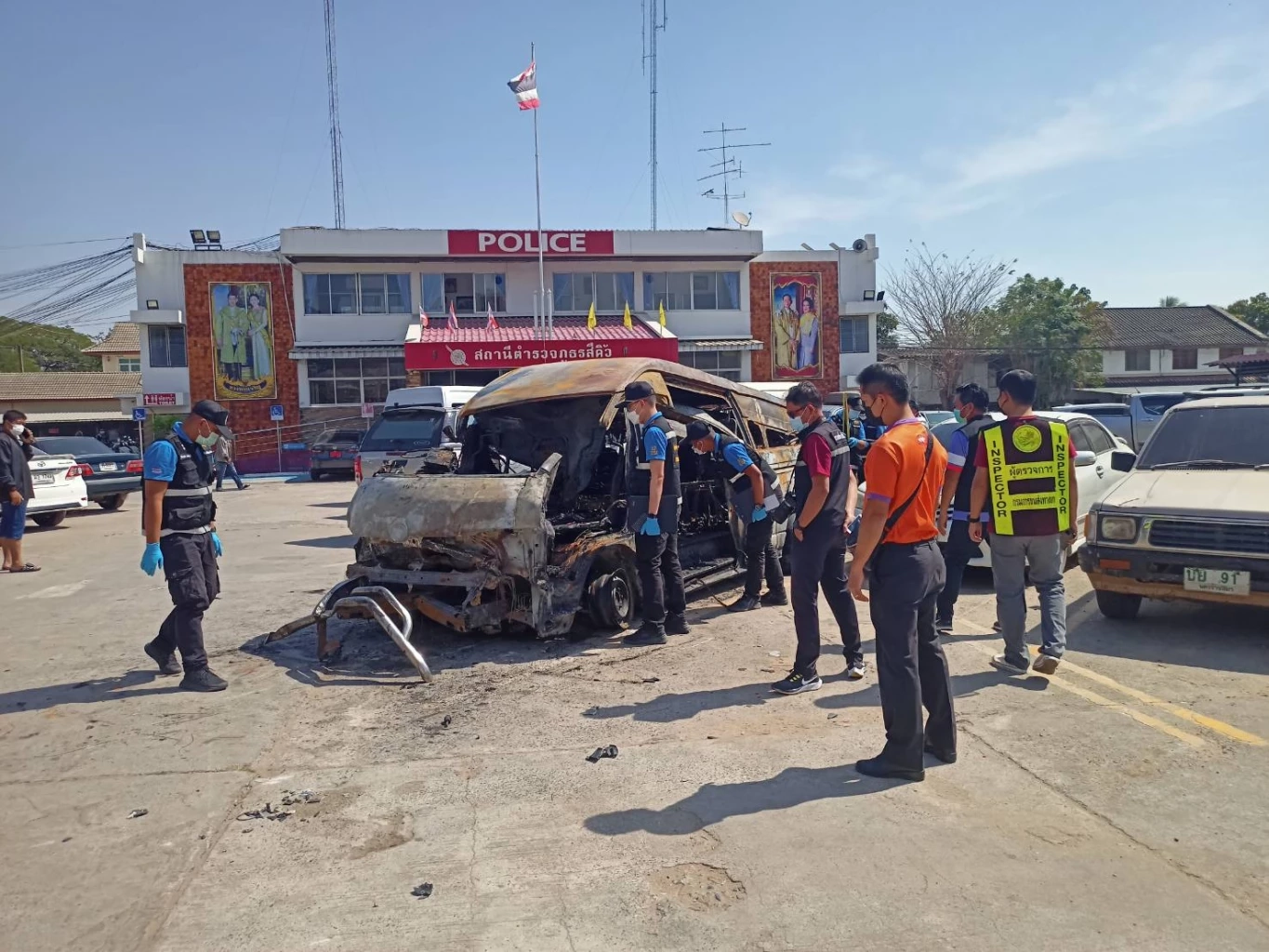 เปิดความเร็วสุดท้าย จีพีเอส ระบุชัด รถตู้วิ่ง 82 กม./ชม. ก่อนพลิกคว่ำไฟลุกท่วม