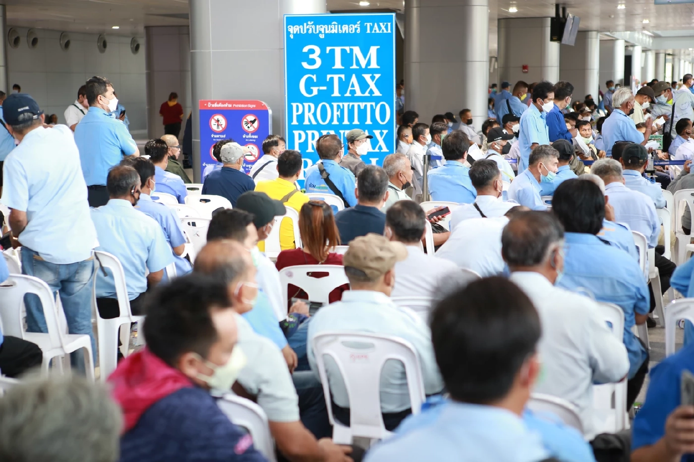 "แท็กซี่" เข้าปรับจูนมิเตอร์ ณ สถานีกลางกรุงเทพอภิวัฒน์ แล้วกว่า 9,000 คัน