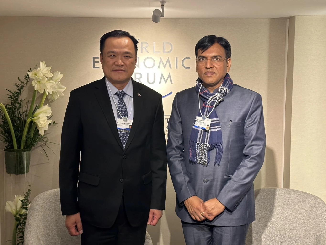 "อนุทิน" หนุน 3 ประเด็นด้านสุขภาพ ยกระดับจุดแข็ง "ไทย-อินเดีย"