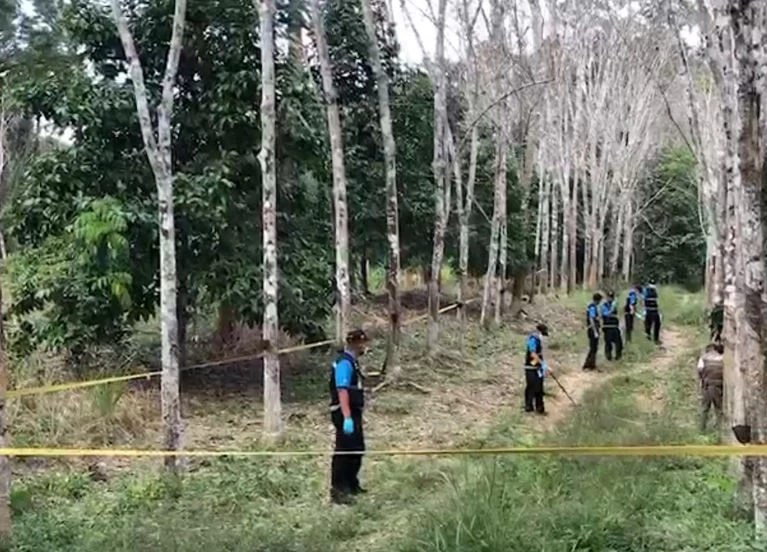 อ้างแค้นขโมยแตงกวาไปขาย เตือนไม่ฟัง ซุ่มยิง-ฟันซ้ำ เจ้าของสวนยางดับ