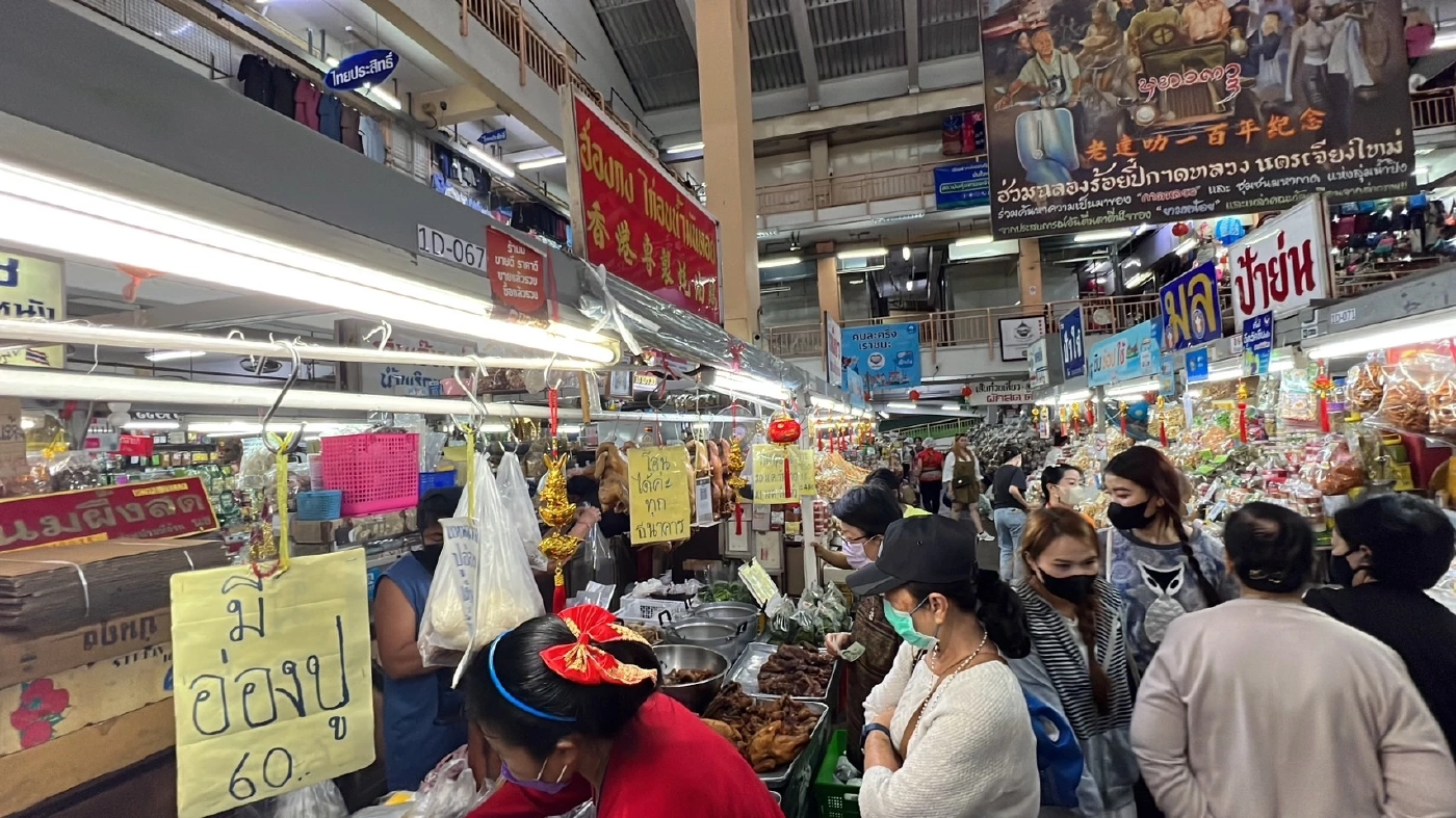 อานิสงค์ตรุษจีน! ตลาดเชียงใหม่ คนซื้อของไหว้คึกคัก