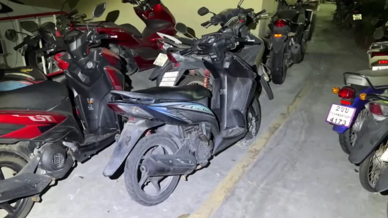 รถที่ใช้ในวันก่อเหตุ