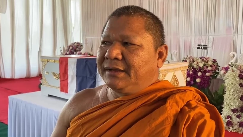 ร่าง "หมอแชมป์" ฮีโร่ช่วยเพื่อนทหารรอด กลับถึงบ้านเกิดระยองแล้ว