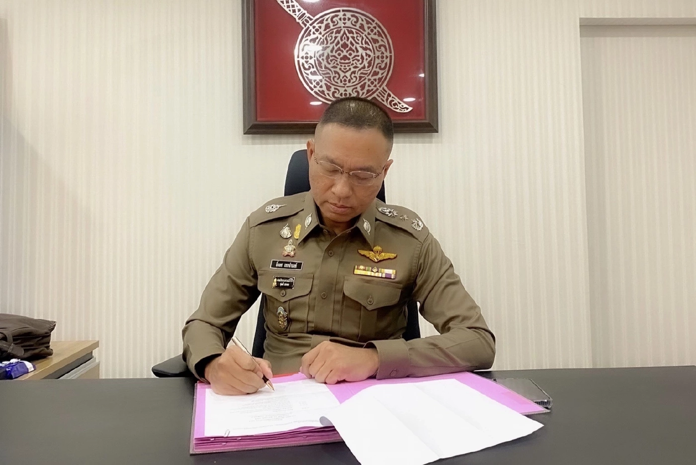 พล.ต.ท.ยิ่งยศ เทพจำนงค์ ผู้บัญชาการสำนักงานกำลังพล (ผบช.สกพ.) 