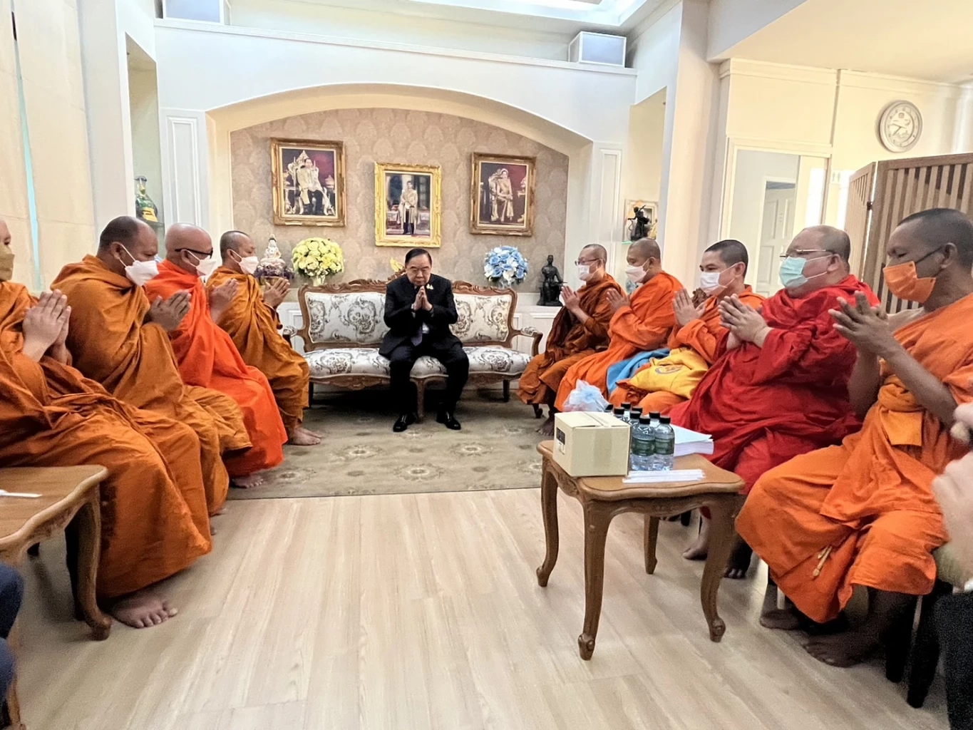 คณะสงฆ์ ขอบคุณ “บิ๊กป้อม” หนุนกฎหมายศึกษาพระปริยัติธรรม