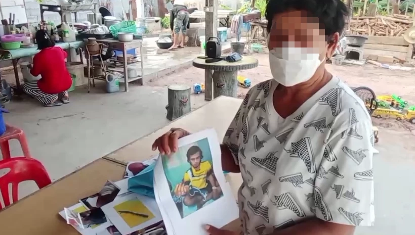 นางอรุณ บุญเกษม ชาวบ้านที่เคยถูกนายปรีชา ทำร้ายร่างกาย