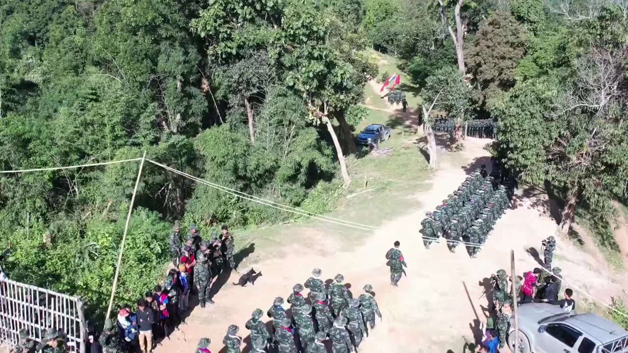 ปีใหม่ก็ไม่หยุด ทหารเมียนมา ยิงสลุตปืนครกตลอดวัน ทำชาวบ้านไทยผวา