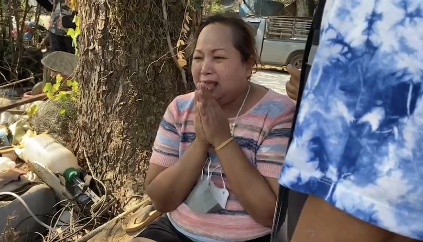 ภรรยาผู้เสียชีวิต