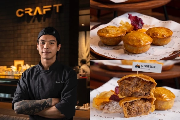 เชฟกัน ปฏิญญา ศรีทอง จากร้าน CRAFT โรงแรมคิมป์ตัน มาลัย กรุงเทพฯ