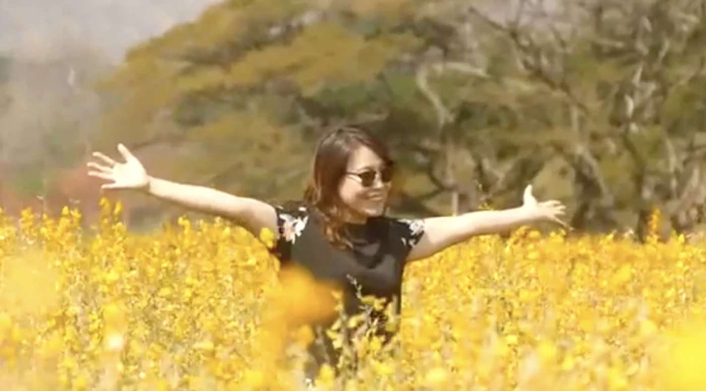 สายเที่ยวห้ามพลาด เตรียมกล้องถ่ายรูปกับทุ่งดอกปอเทือง อุโมงค์ประดู่แดง