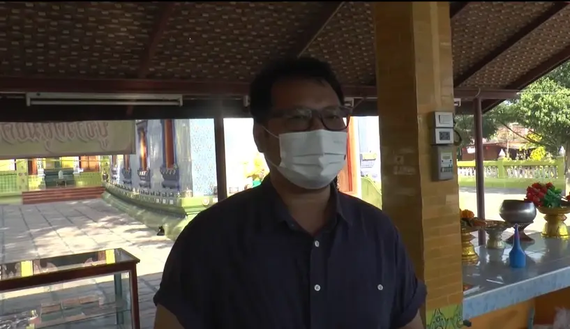 นายทัศเทพ ต่อสมิ หรือ เจ๋ง ประธานสภาองค์การบริหารส่วนตำบล (ประธานสภา อบต.) ศรีพราน
