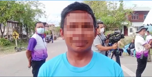 นายสันติ ผดุงสมัย หัวหน้ากู้ภัยหน่วยกู้ภัยอโสก จุดจตุรพักตรพิมาน จ.ร้อยเอ็ด