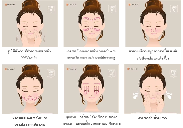 เทคนิคการล้างหน้าให้สะอาดหมดจด