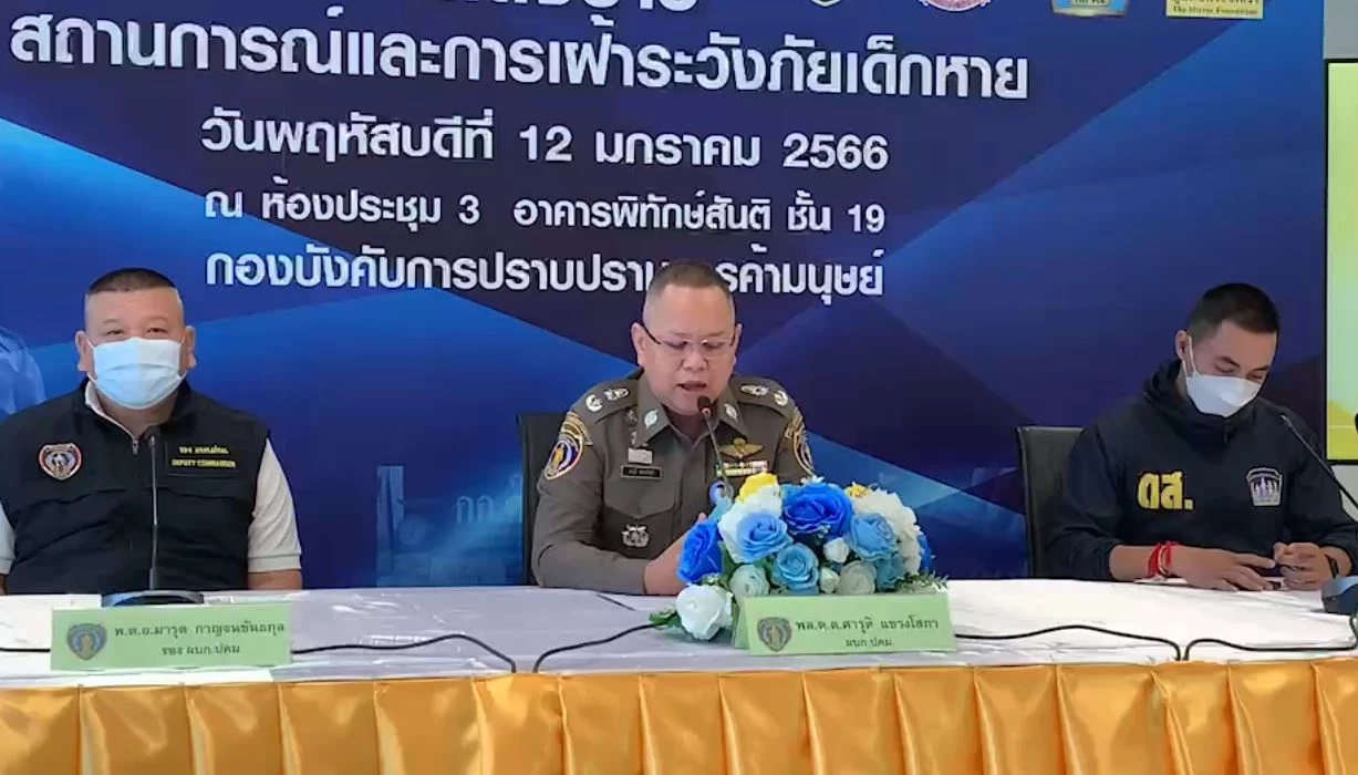 ปคม. เปิดสถิติเด็กหาย ปี 65 จำนวน 252 ราย เพิ่มสูงขึ้นในรอบ 4 ปี