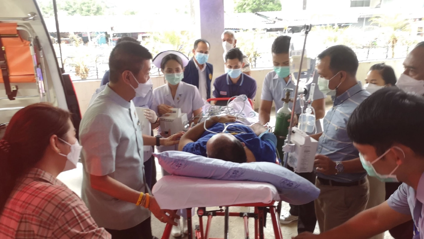 ด่วน! หาม "นริศ ขำนุรักษ์" ส่ง รพ.หลังวูบหมดสติ