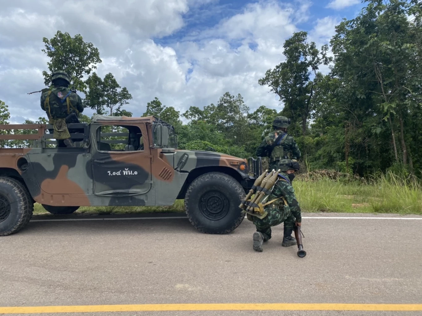 แฟ้มภาพ  สถานการณ์สู้รบภายในเมียนมามีผลกระทบต่อชายแดนไทย 