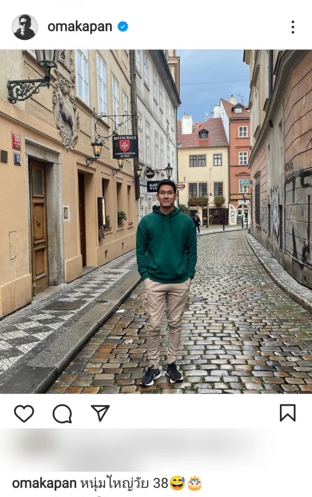 พระเอก “อ๋อม อรรคพันธ์” โพสต์รูปเอาใจแฟนๆ อวดความหล่อในวัย 38 ปี