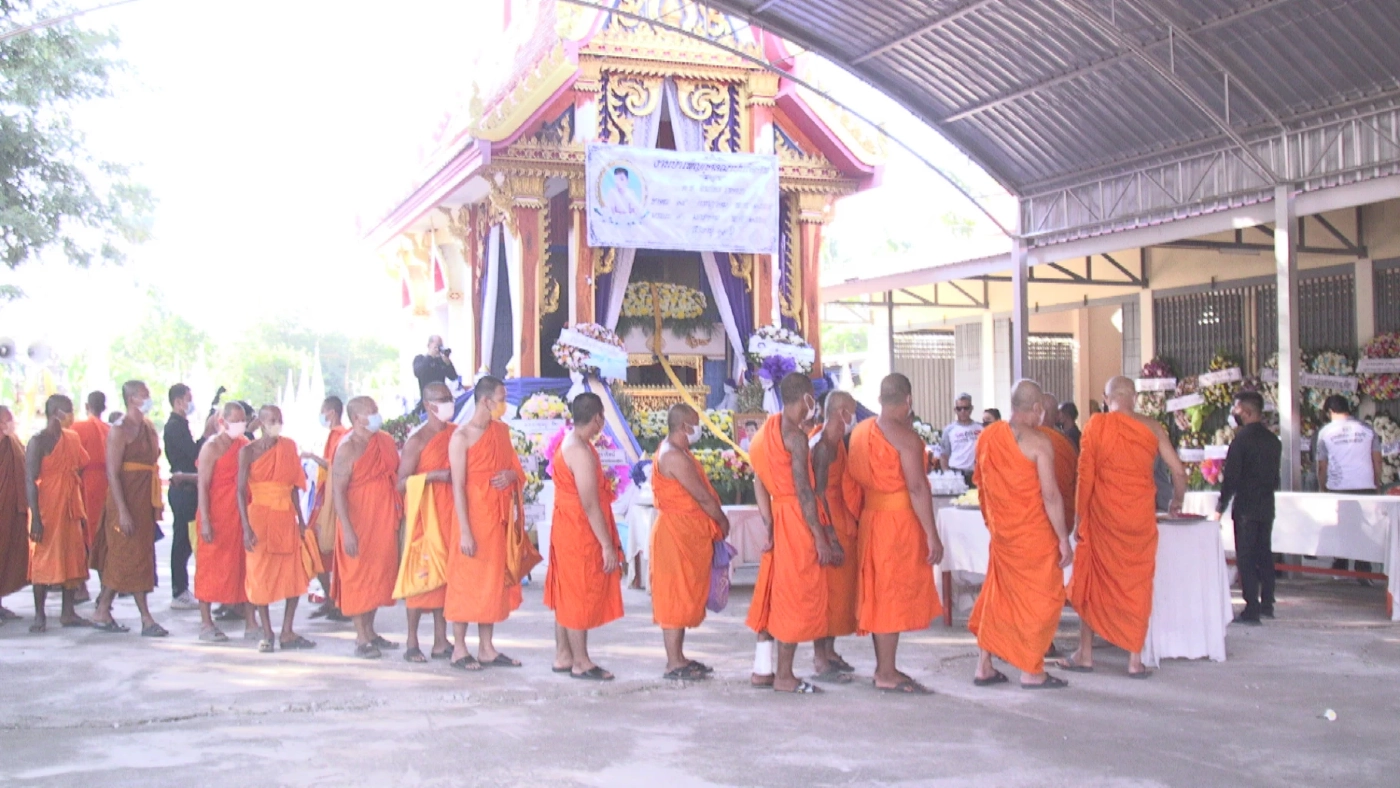 เผาแล้วร่าง "น้องโชกุน" เหยื่ออุบัติเหตุรถรับส่งนักเรียน