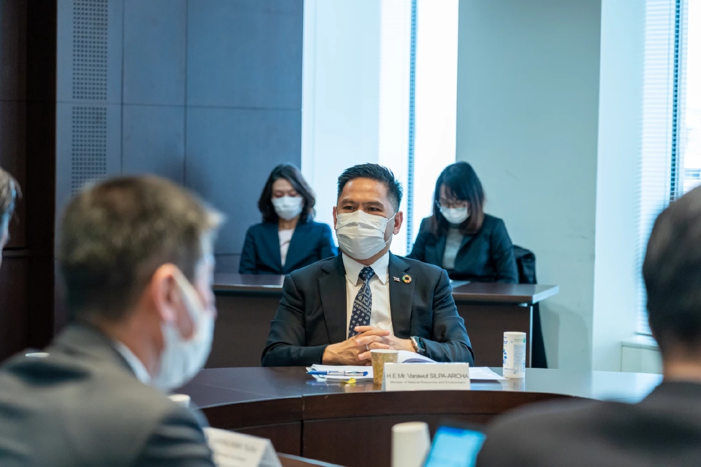 "วราวุธ" นำทัพ ทส. หารือ JICA นำเทคโนโลยีแก้ปัญหา PM 2.5