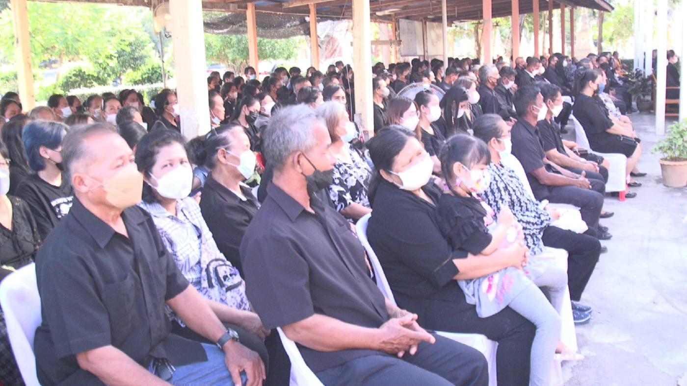 เผาแล้วร่าง "น้องโชกุน" เหยื่ออุบัติเหตุรถรับส่งนักเรียน