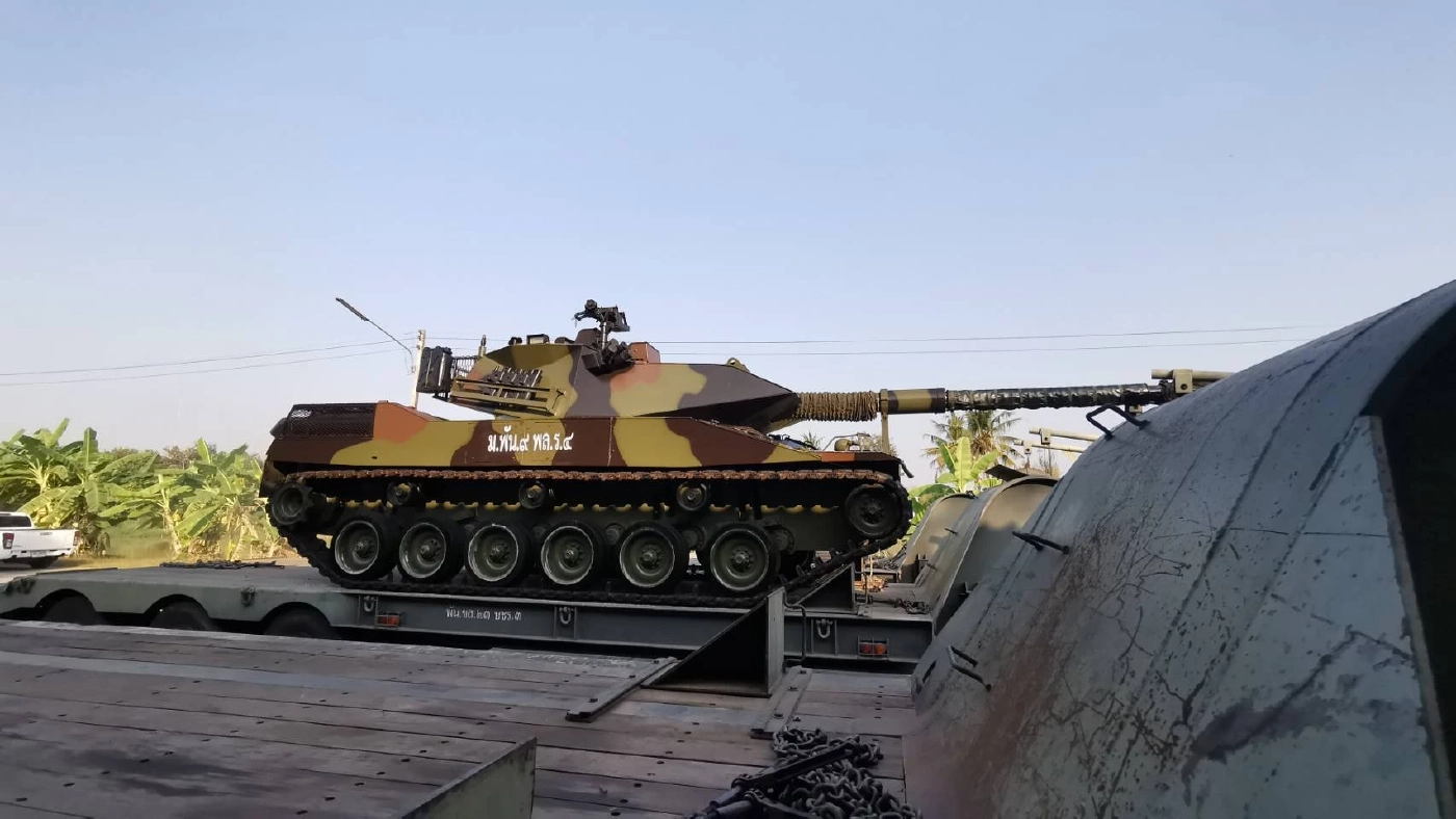 "ม.พัน 9" จัดใหญ่ เคลื่อนรถถังโชว์งานวันเด็ก "พิษณุโลก-สุโขทัย-พิจิตร"