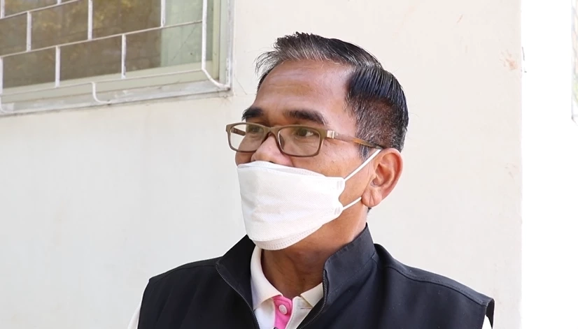 นายประสงค์ ทองประ ผู้อำนวยการสำนักงานพระพุทธศาสนาจังหวัดเลย