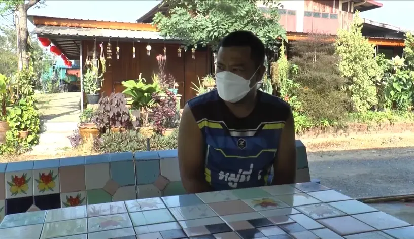 นายแชมป์ ชาวบ้านที่ร่วมกันจับหัวขโมย