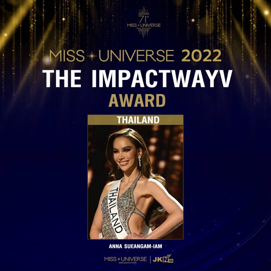 เปิดประวัติ "แอนนา เสืองามเอี่ยม" กับรางวัล "The Impactwayv Award" ที่คู่ควร