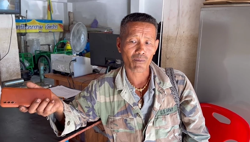 นายสุวรรณ ทองขวัญ ไวยาวัจกรของวัด